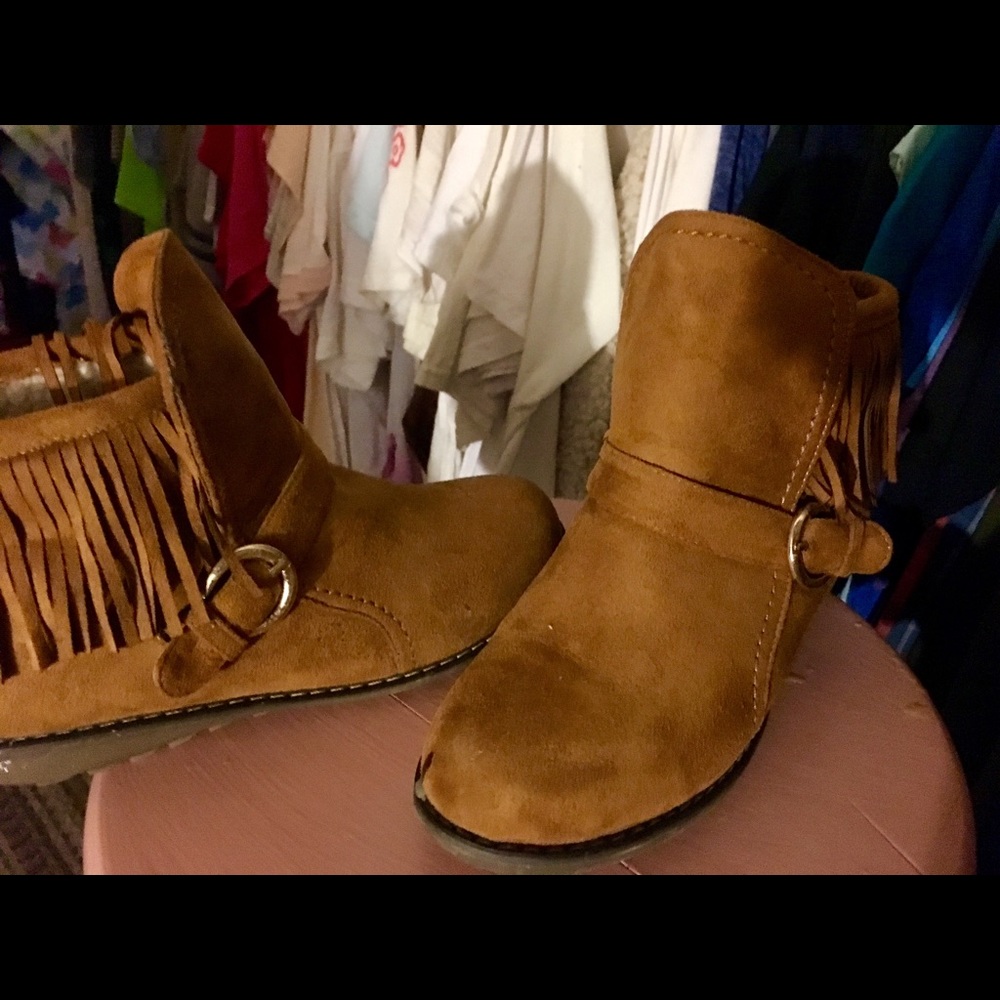 Seventh Avenue Suede Boots Size 9 1/2 Wide - Picture 2 of 5